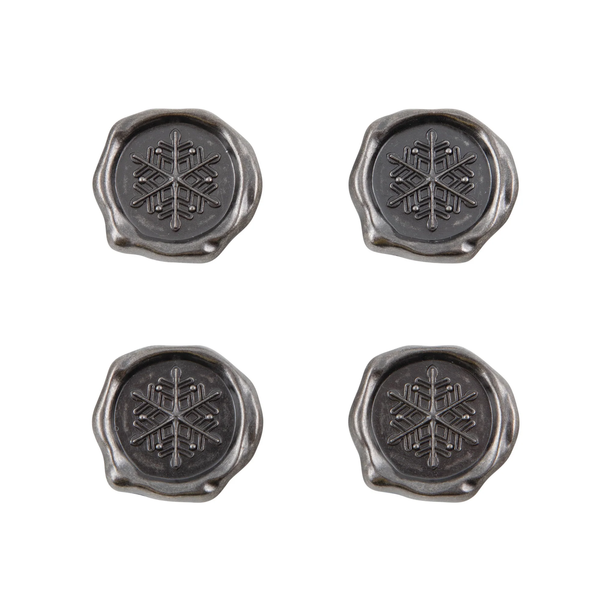 Idea-Ology Tim Holtz Idea-Ology Metal Shape Seals 4/Pkg - Image 2