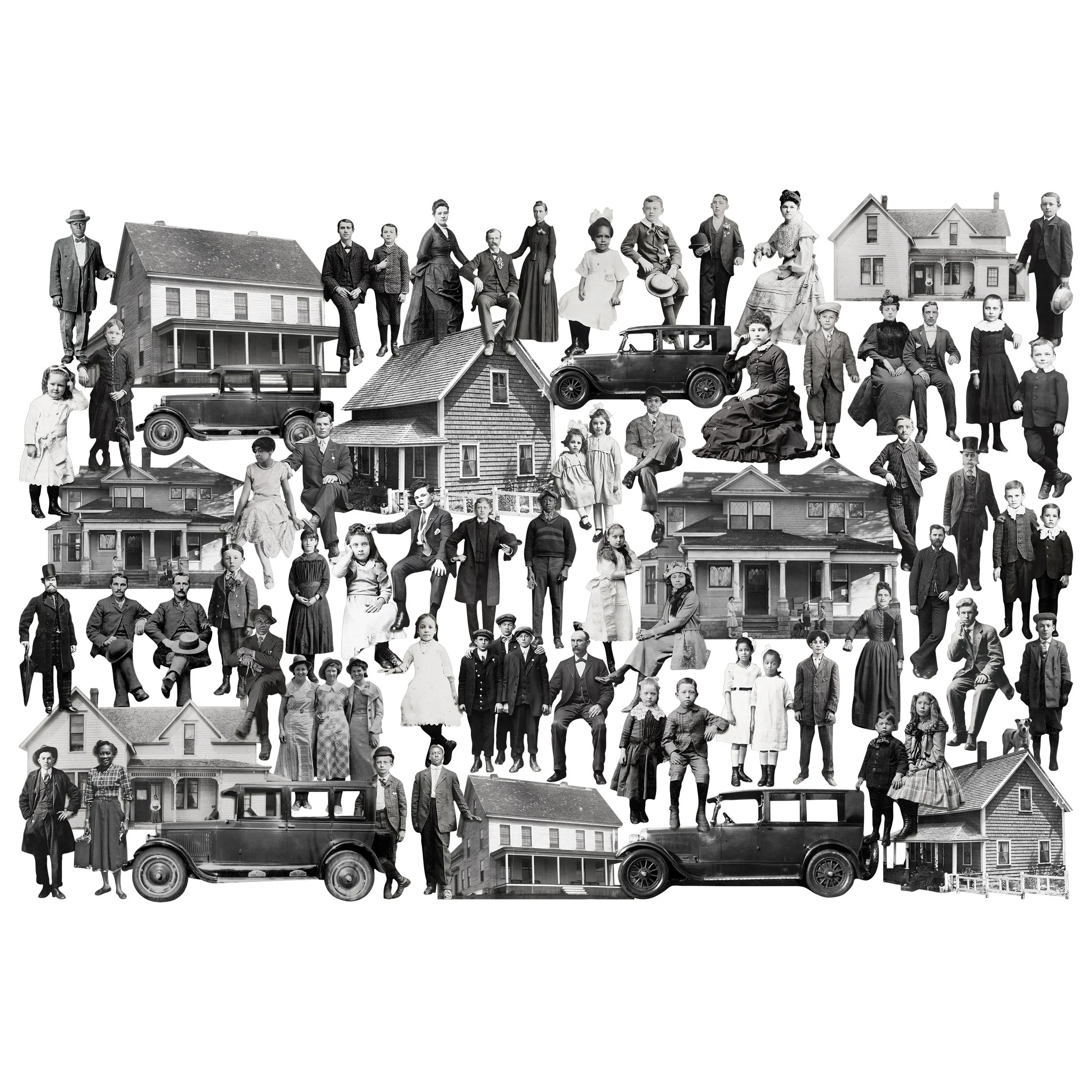 Idea-ology Tim Holtz Paper Doll Poses-62 Pieces - Image 2