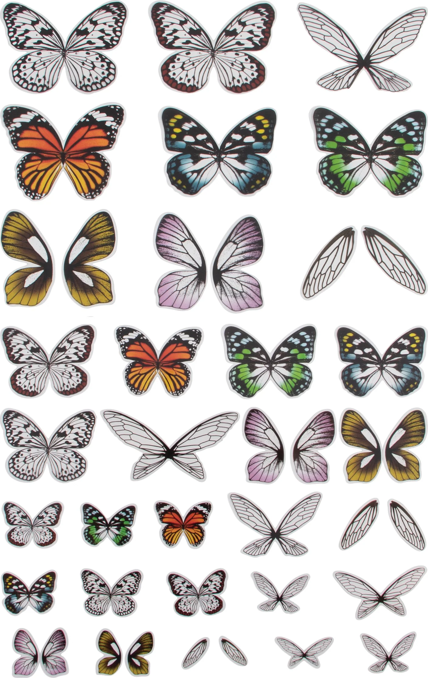 Idea-ology Tim Holtz Transparent Acetate Wings - 72 Pcs - Image 4