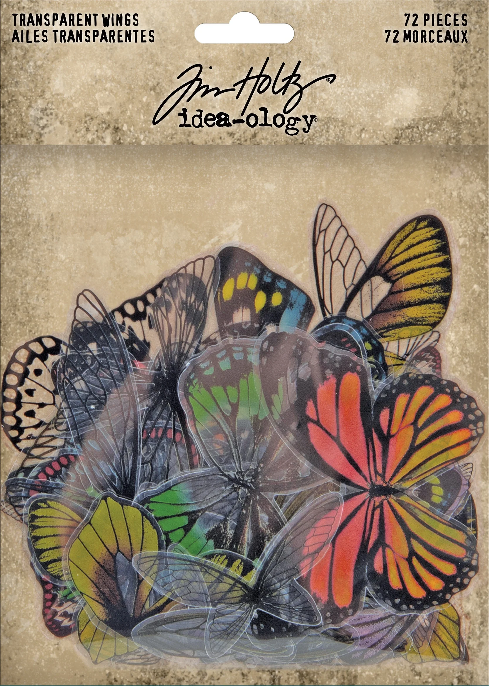 Idea-ology Tim Holtz Transparent Acetate Wings - 72 Pcs - Image 5