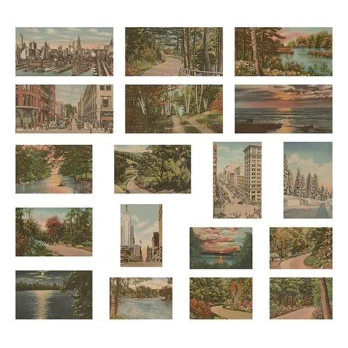Idea-ology Tim Holtz Vellum Scenes-18 Pieces - Image 2