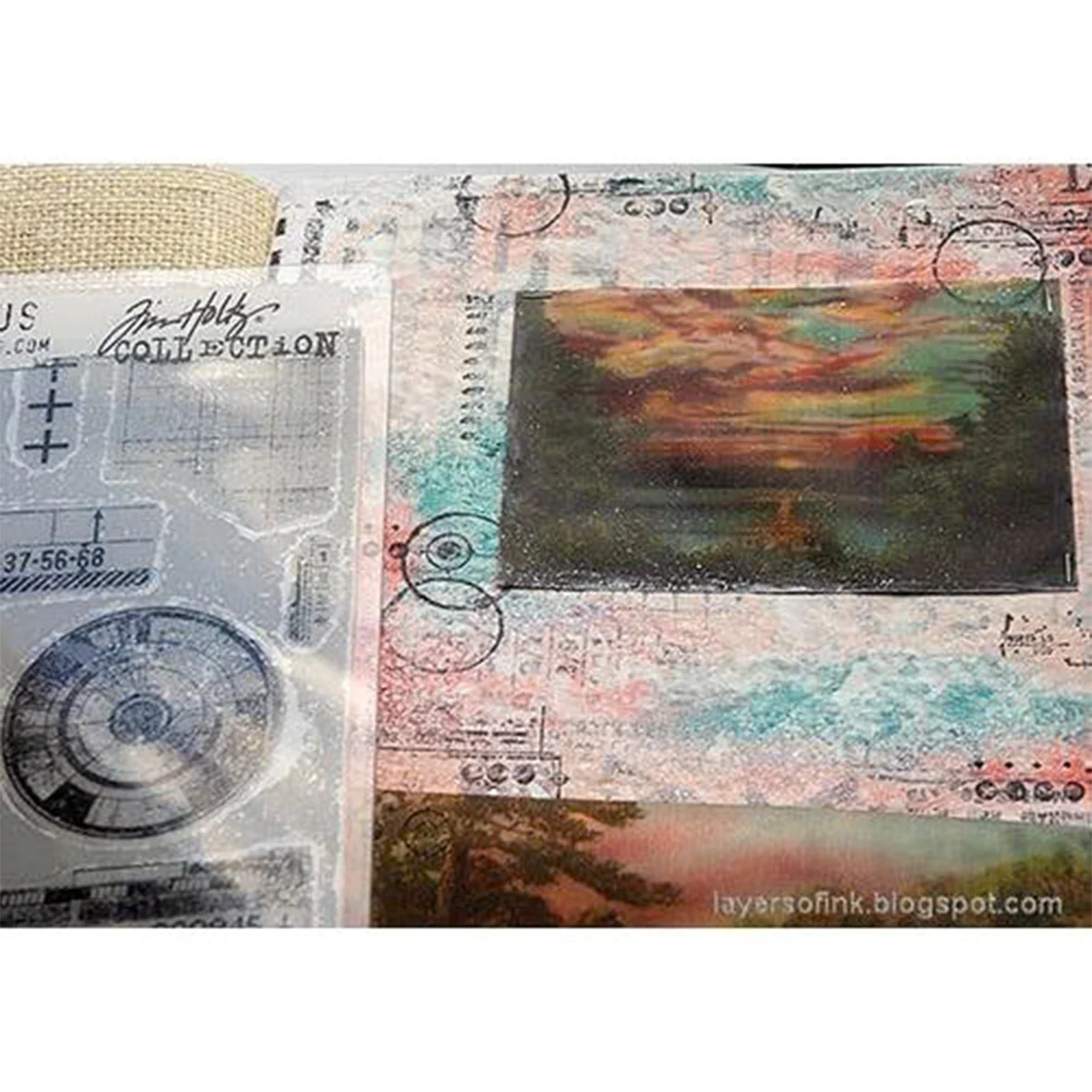 Idea-ology Tim Holtz Vellum Scenes-18 Pieces - Image 3