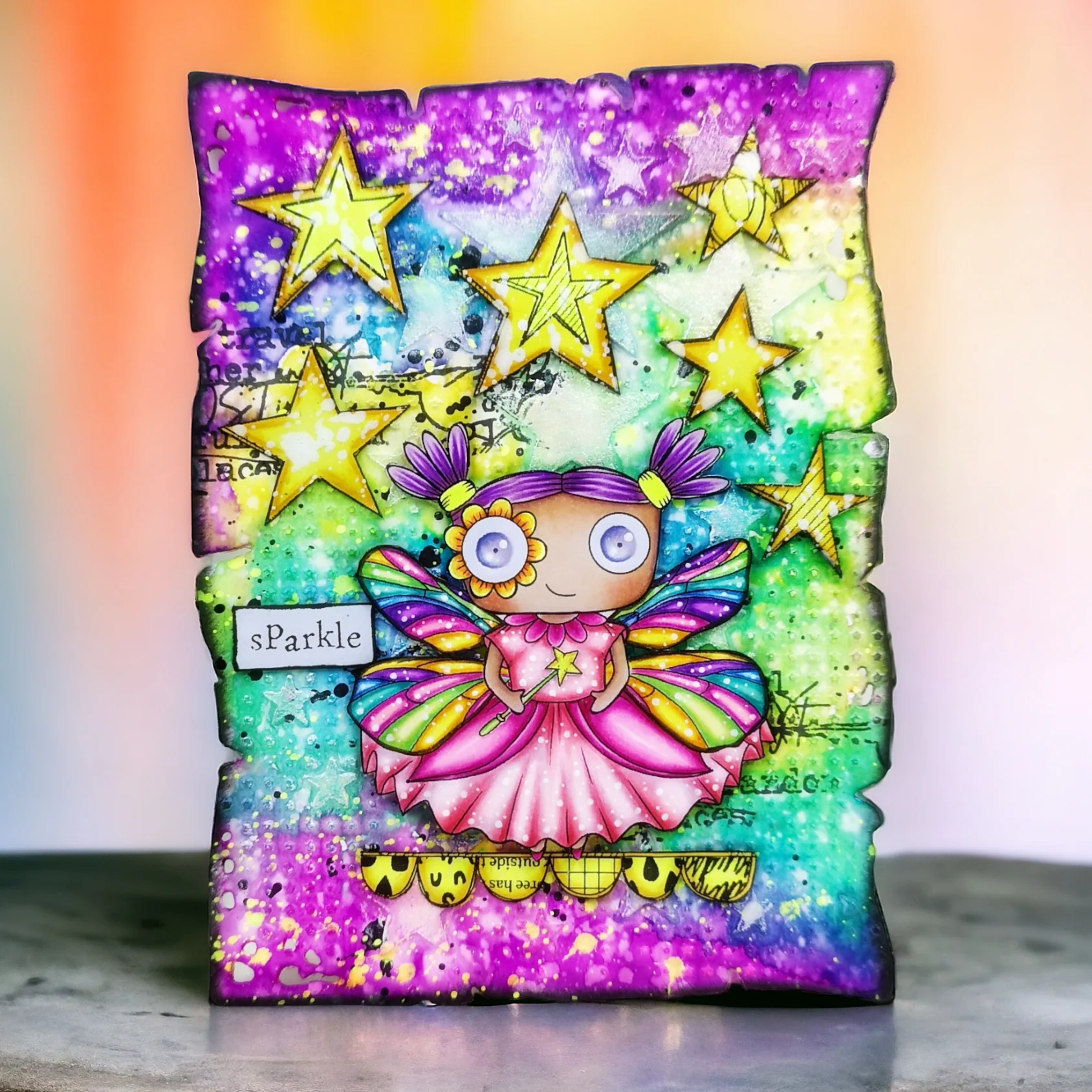 Janet Klein Magical Fleur Stamp Bundle - Image 14