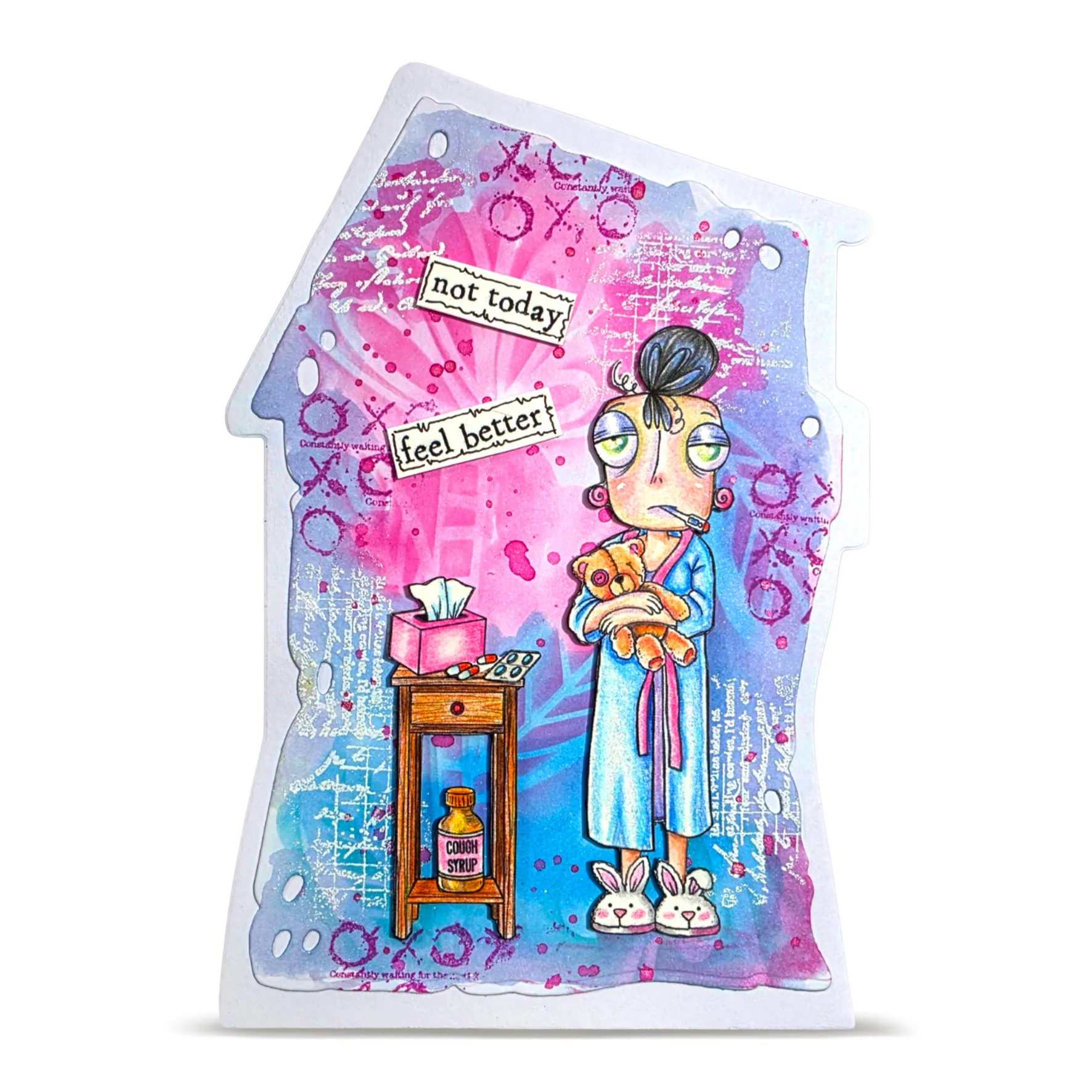 Janet Klein Miss Dee Stamps Bundle + Free Poster & Bio Cards - Image 15