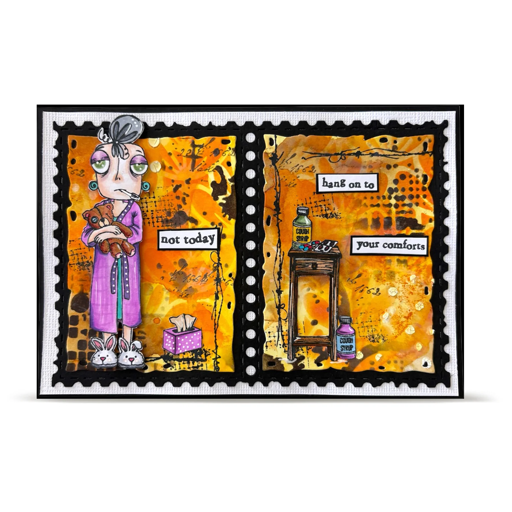 Janet Klein Miss Dee Stamps Bundle + Free Poster & Bio Cards - Image 16