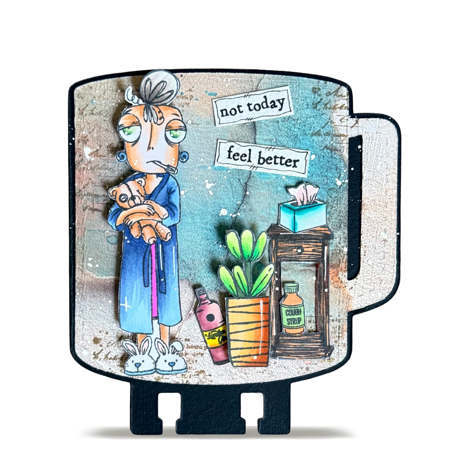 Janet Klein Miss Dee Stamps Bundle + Free Poster & Bio Cards - Image 17