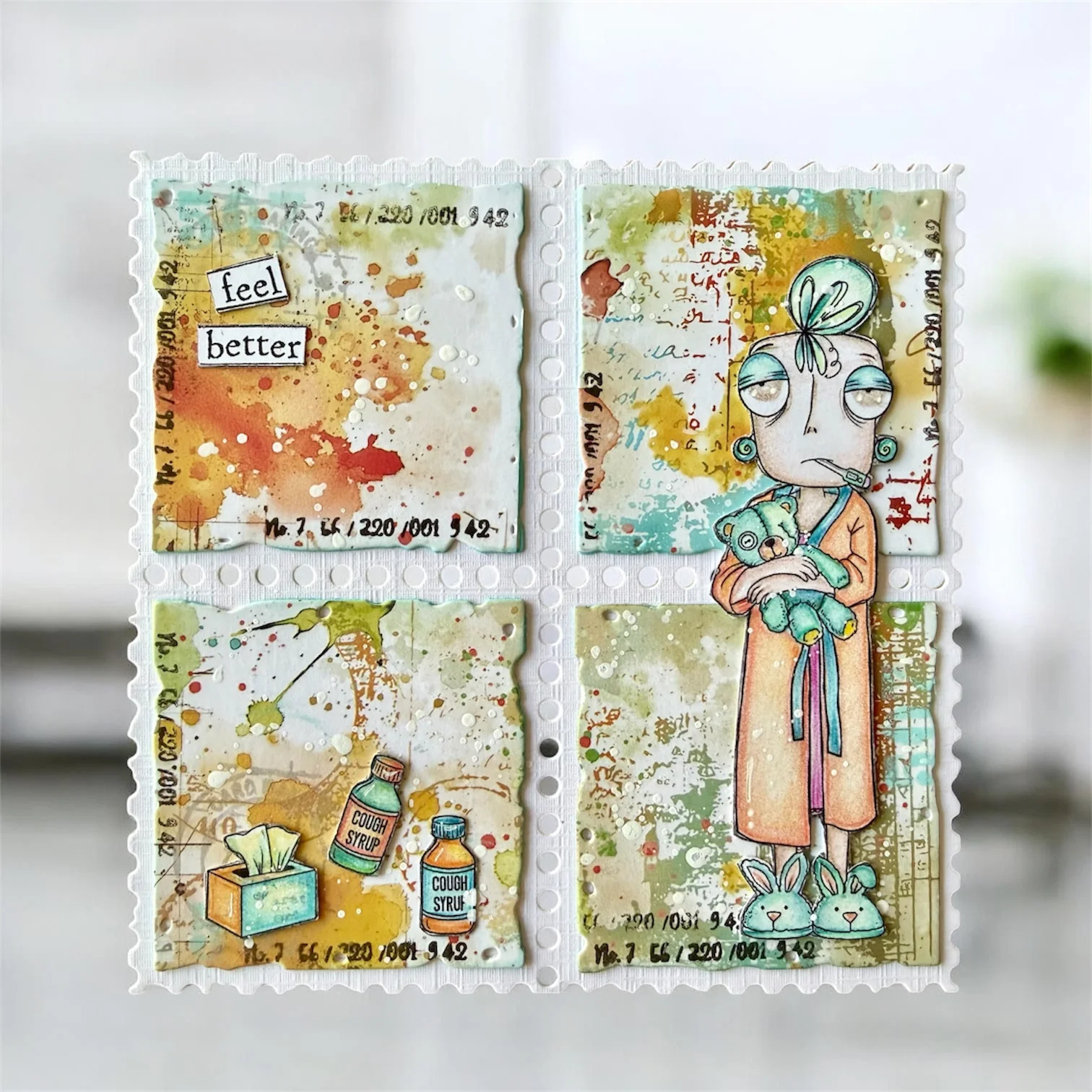 Janet Klein Miss Dee Stamps Bundle + Free Poster & Bio Cards - Image 18