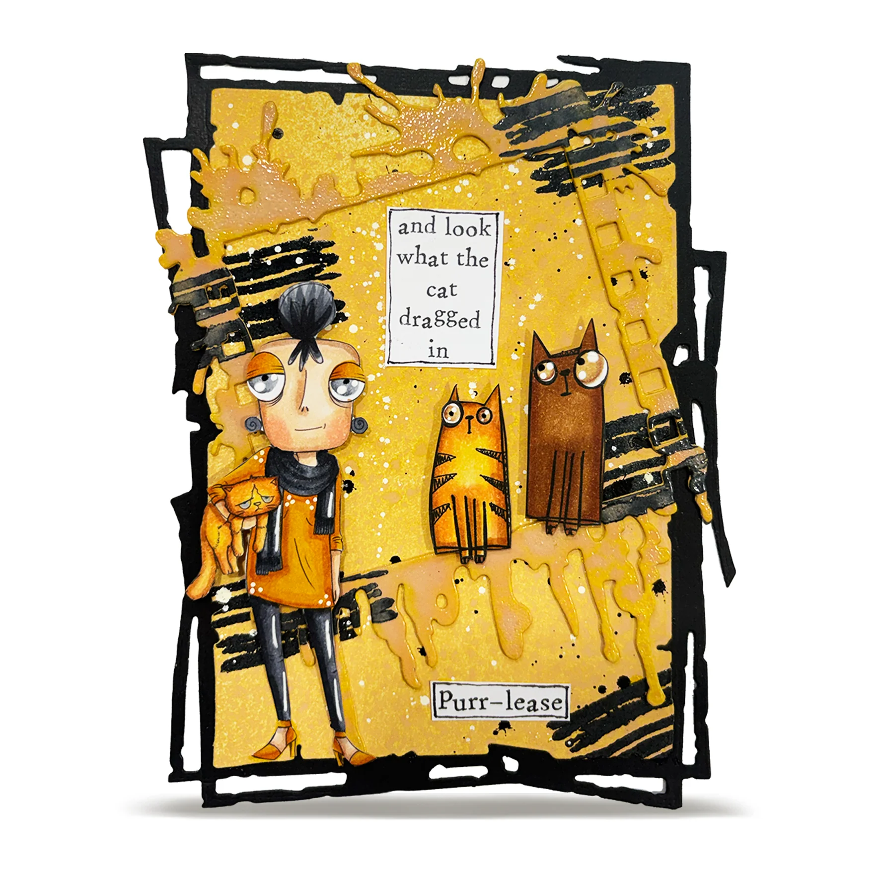 Janet Klein Miss Dee Stamps Bundle + Free Poster & Bio Cards - Image 25