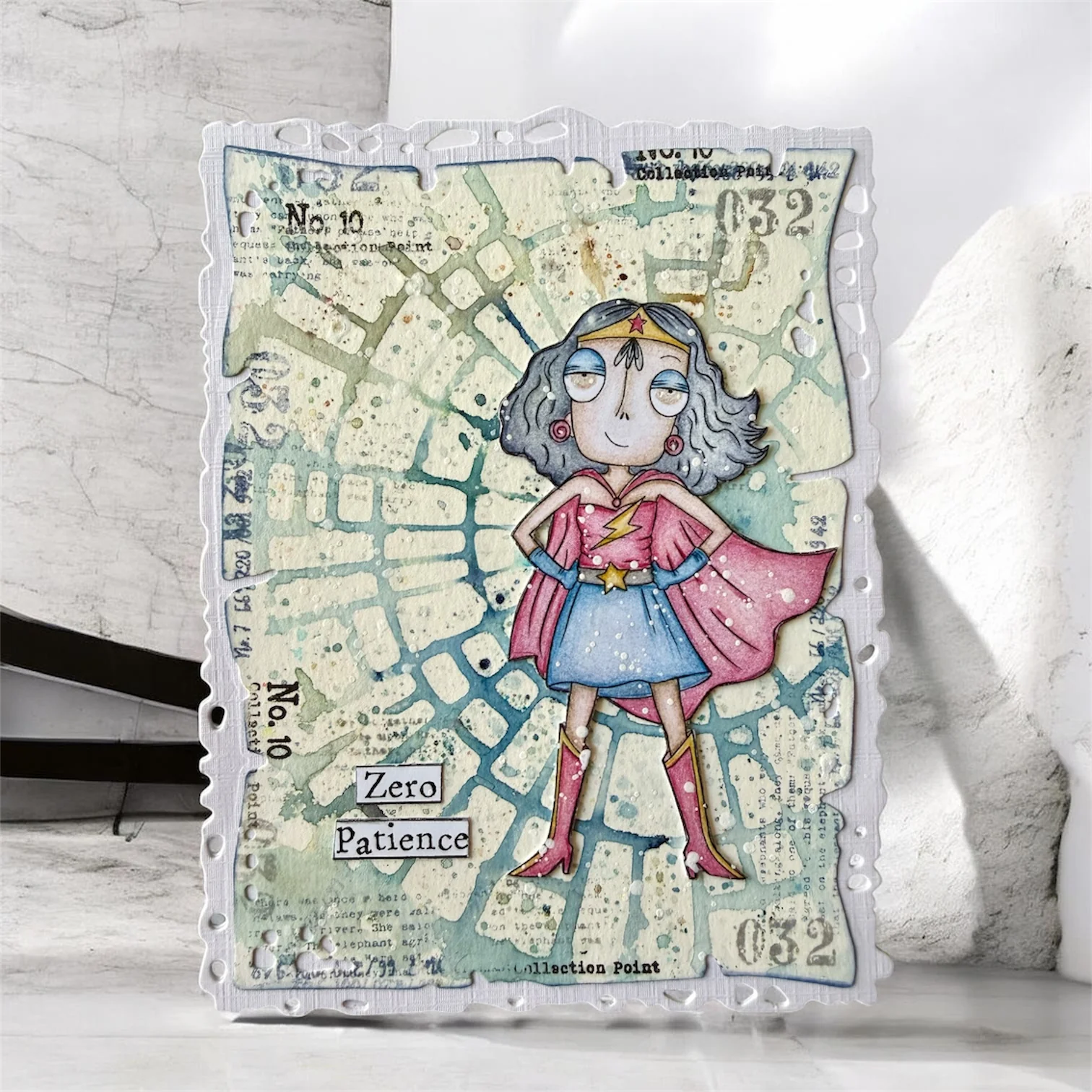 Janet Klein Miss Dee Stamps Bundle + Free Poster & Bio Cards - Image 3