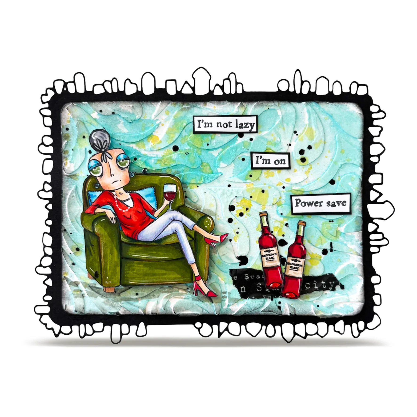 Janet Klein Miss Dee Stamps Bundle + Free Poster & Bio Cards - Image 33