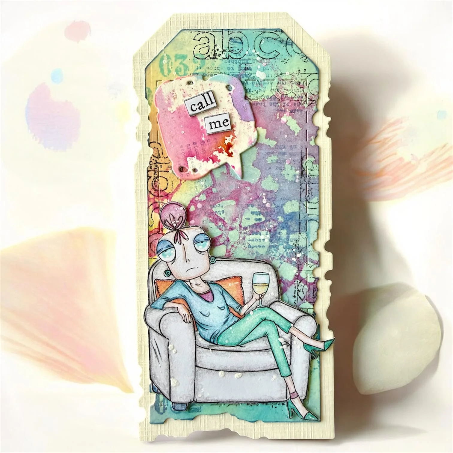 Janet Klein Miss Dee Stamps Bundle + Free Poster & Bio Cards - Image 35