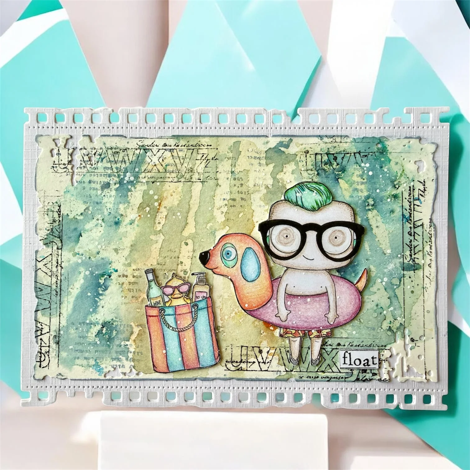 Janet Klein Miss Dee Stamps Bundle + Free Poster & Bio Cards - Image 6