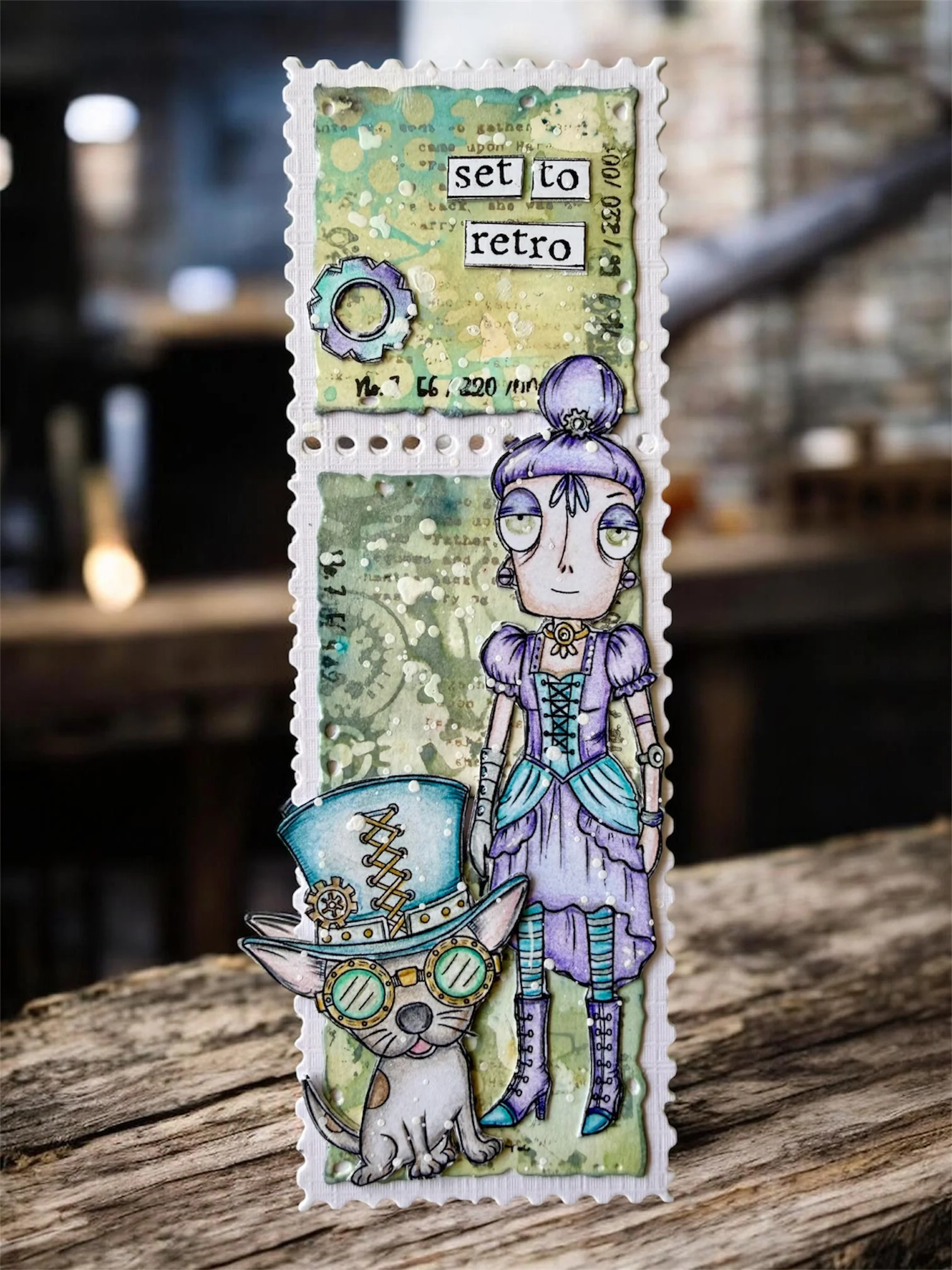 Janet Klein Steam & Wonder Stamps Bundle + Free Poster & Bio Cards - ship from 19th June - Image 12