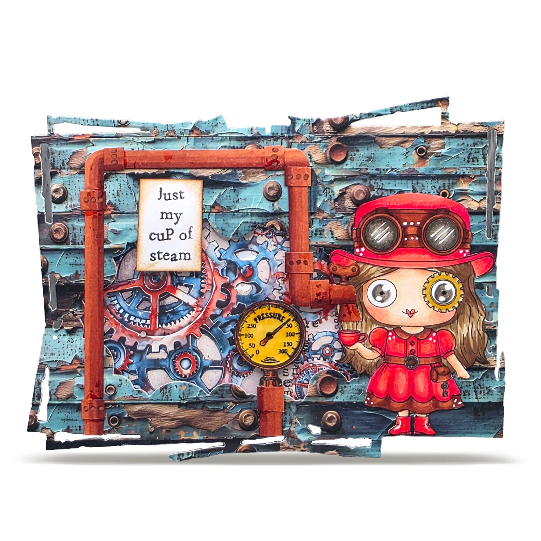 Janet Klein Steam & Wonder Stamps Bundle + Free Poster & Bio Cards - ship from 19th June - Image 13
