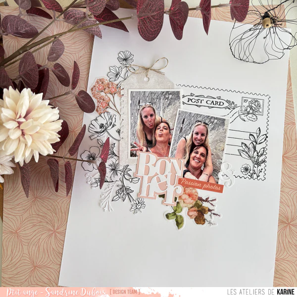 Les Ateliers De Karine Vintage Journal - Die Set - Tags Notes - Image 5