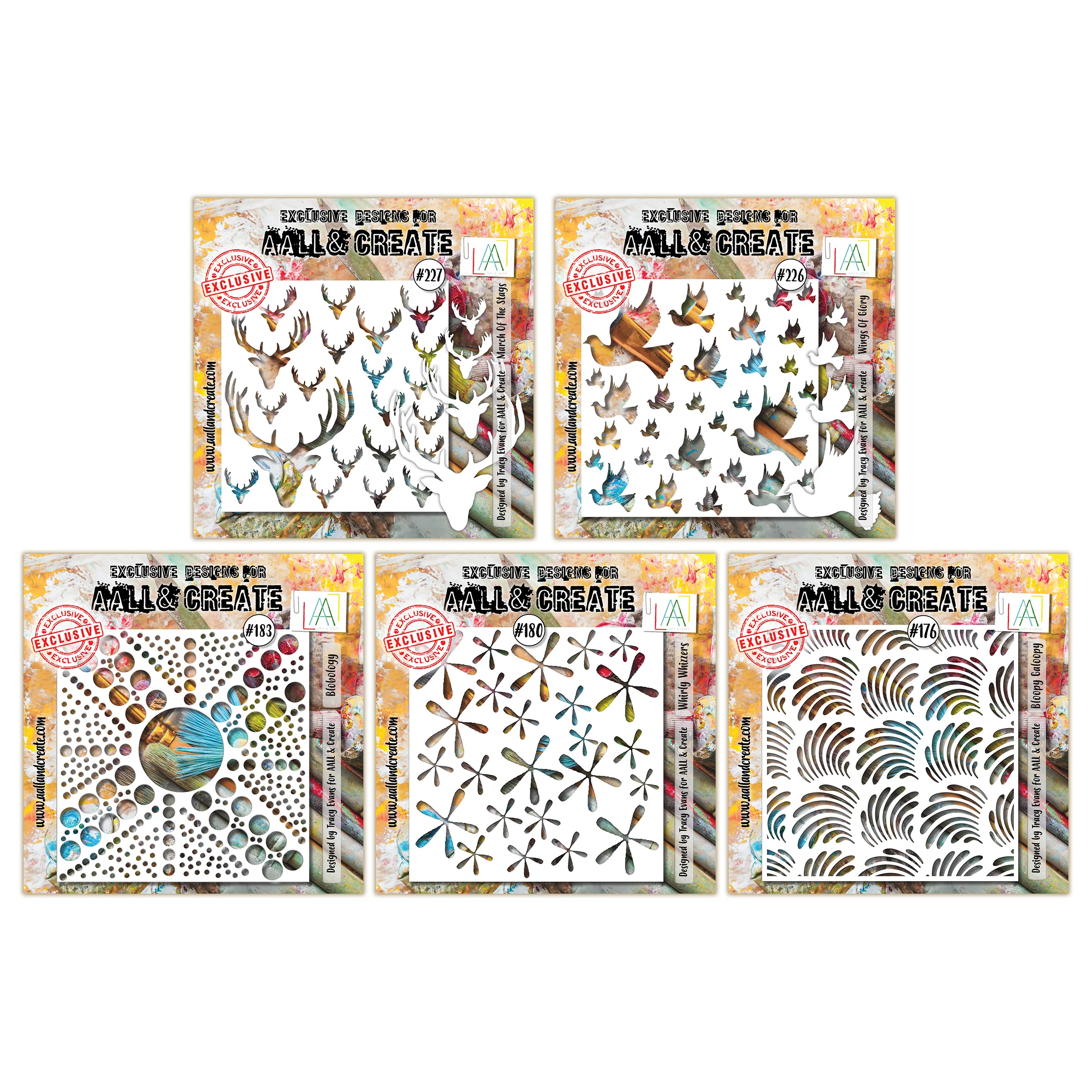 Majestic Mayhem Stencil Bundle