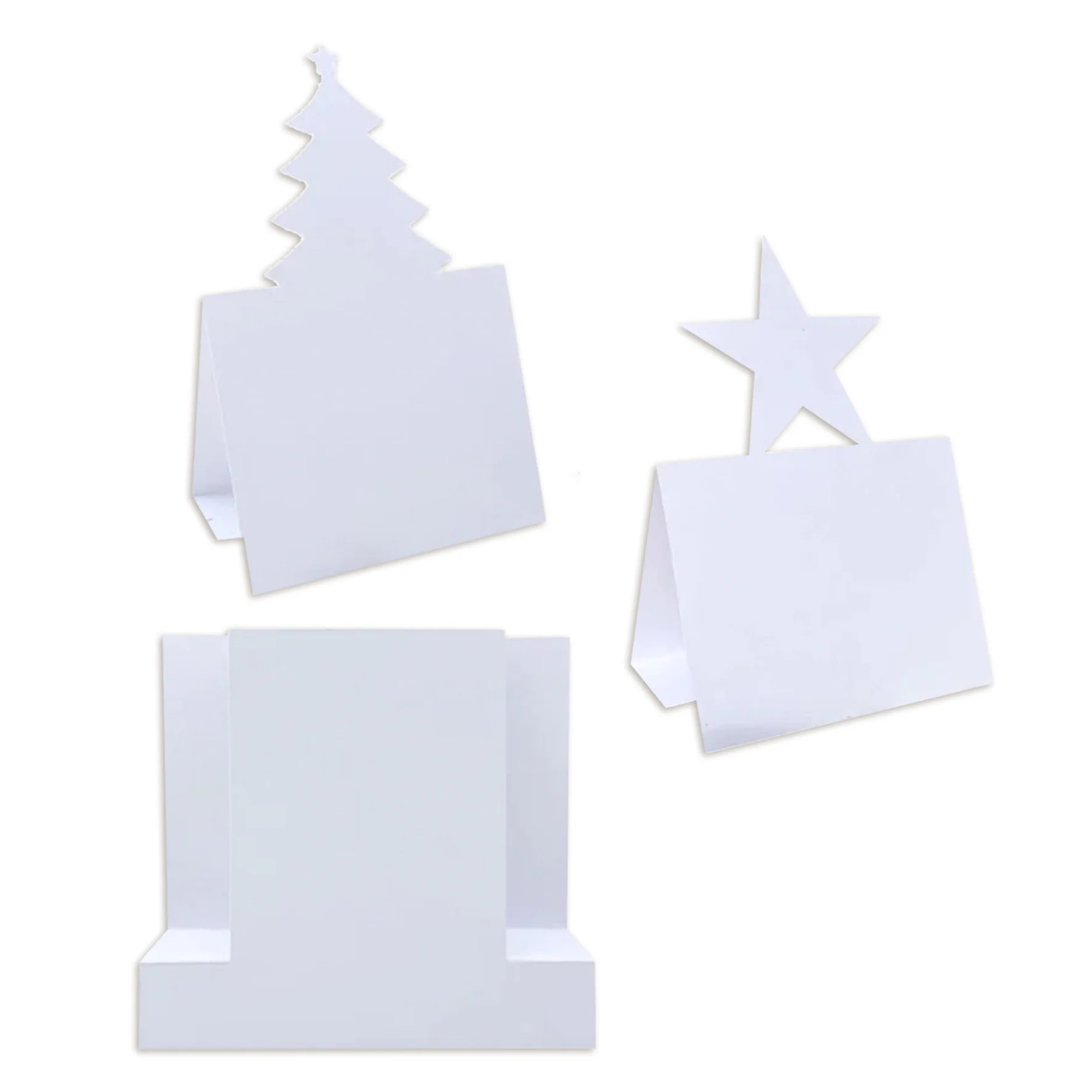 Mintay 3D White Card Blank Bundle