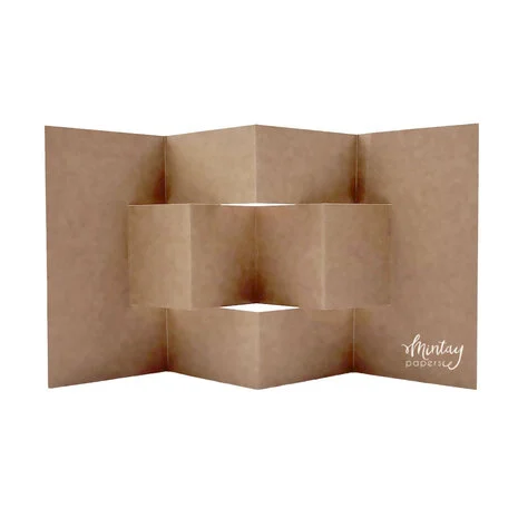 Mintay Basic Screen Card Base Kraft (5pcs)