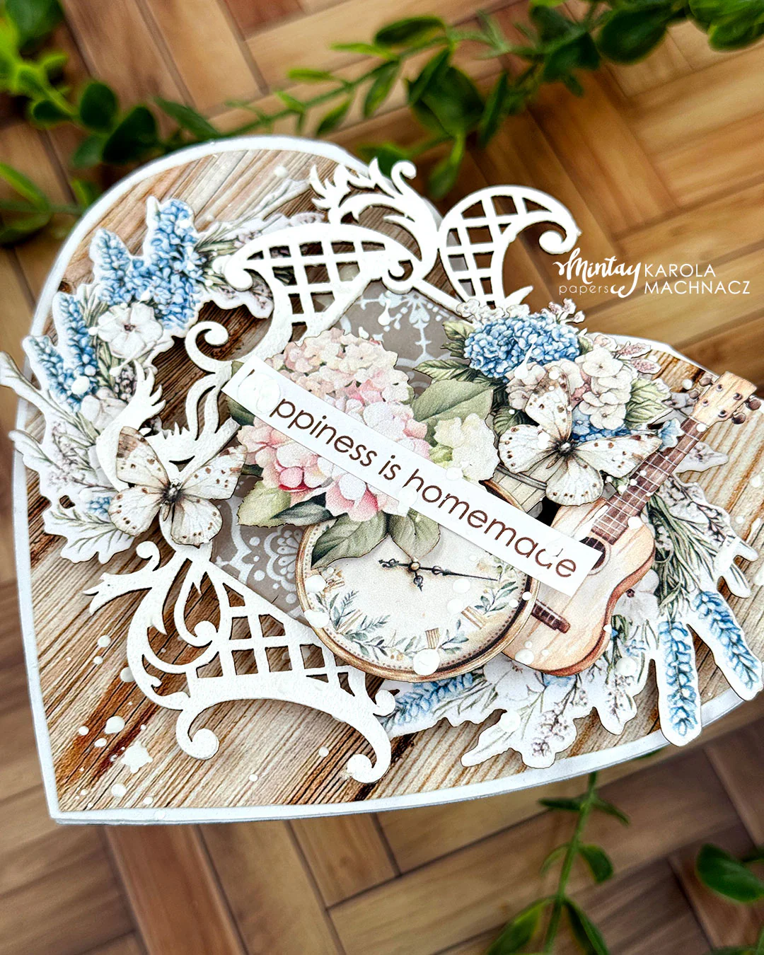 Mintay Cottage Heart 6x8 Add-On Paper Pack - Image 2