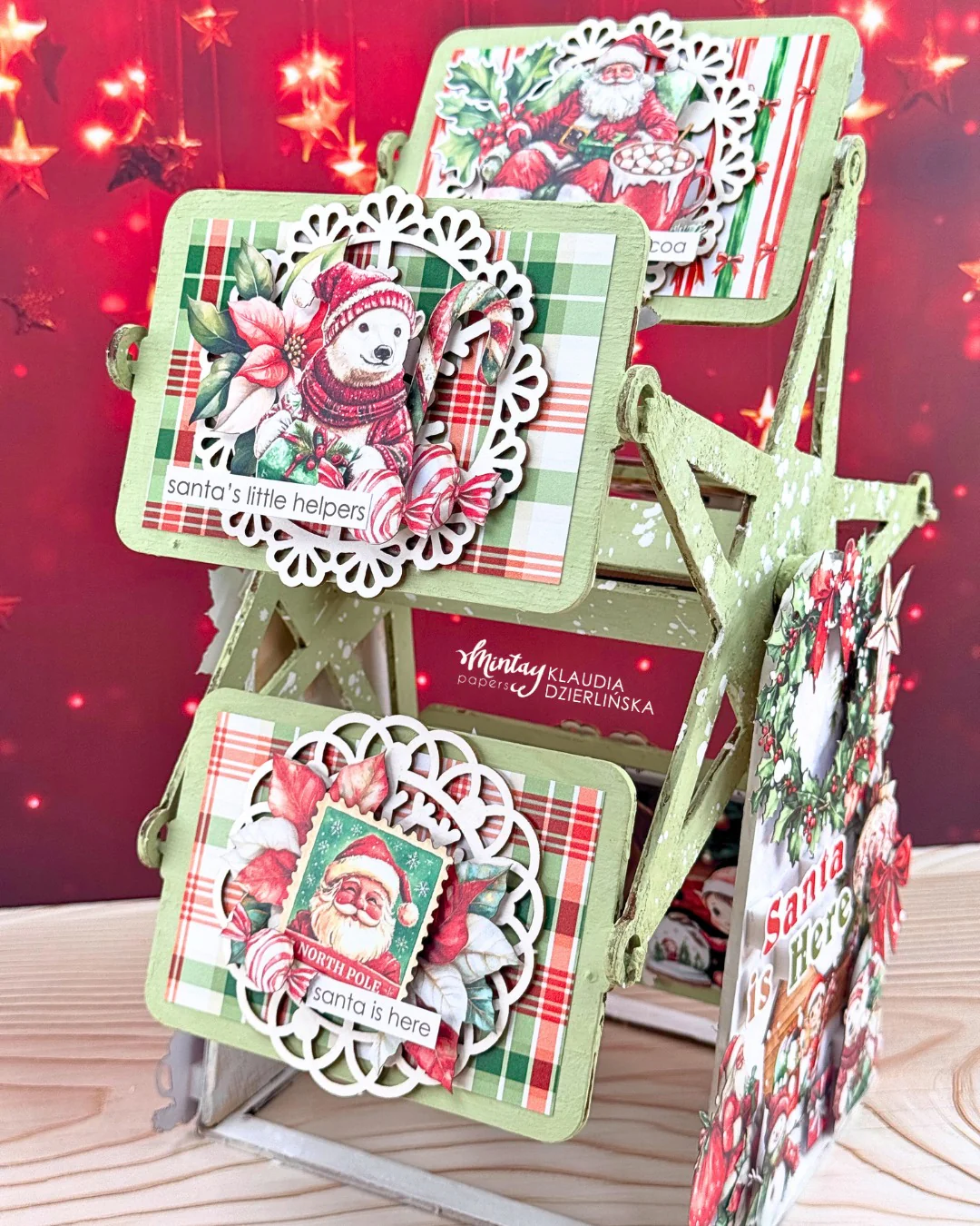Mintay Holly Jolly 6x12 Inch Paper Sticker Bundle - Image 2