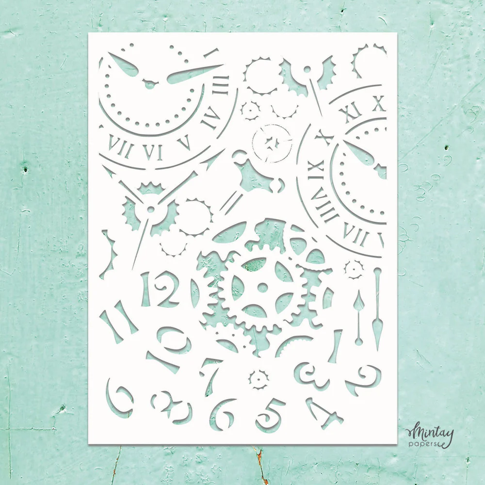 Mintay Kreativa Stencil 6x8 Inch Mixed 7