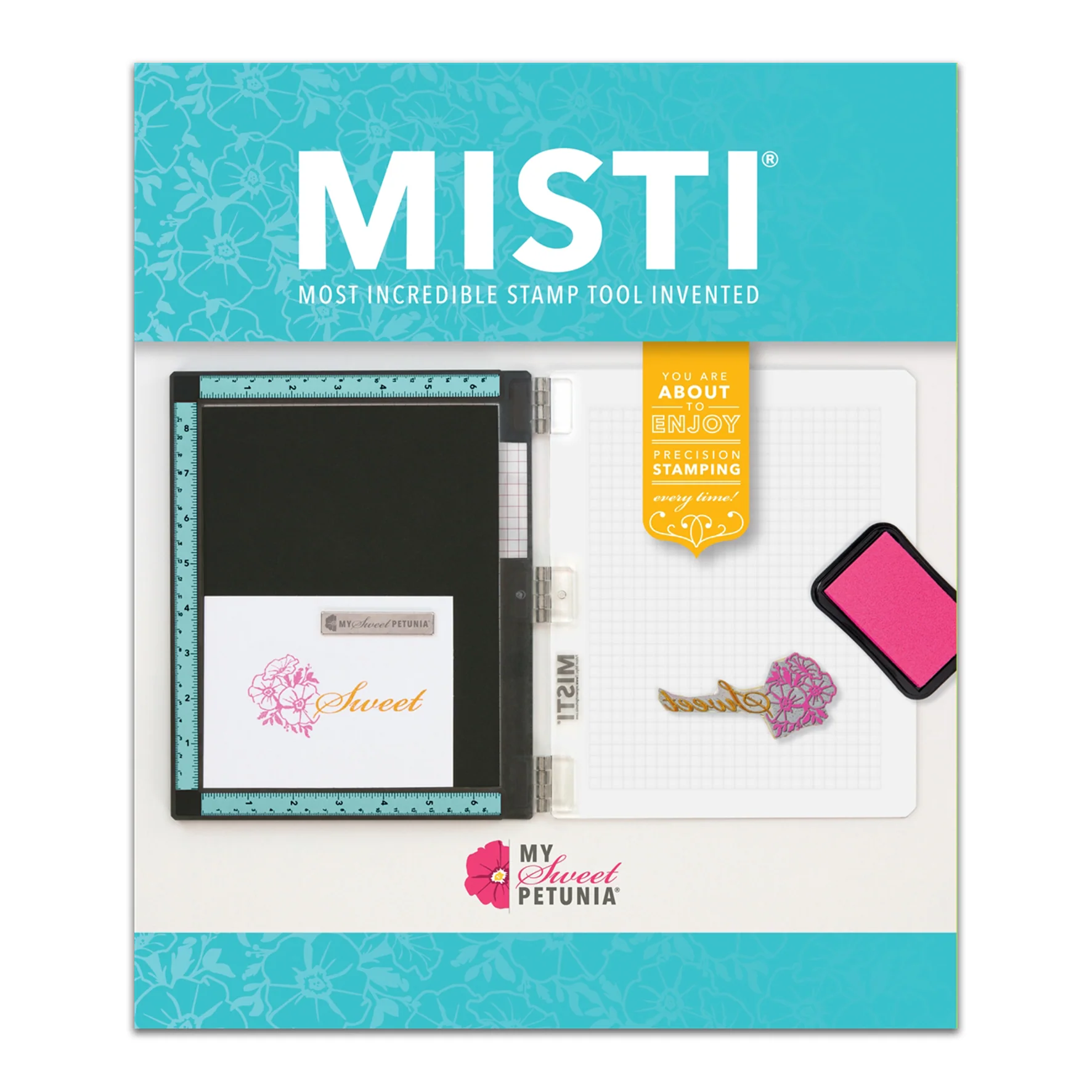 My Sweet Petunia Teal Original MISTI