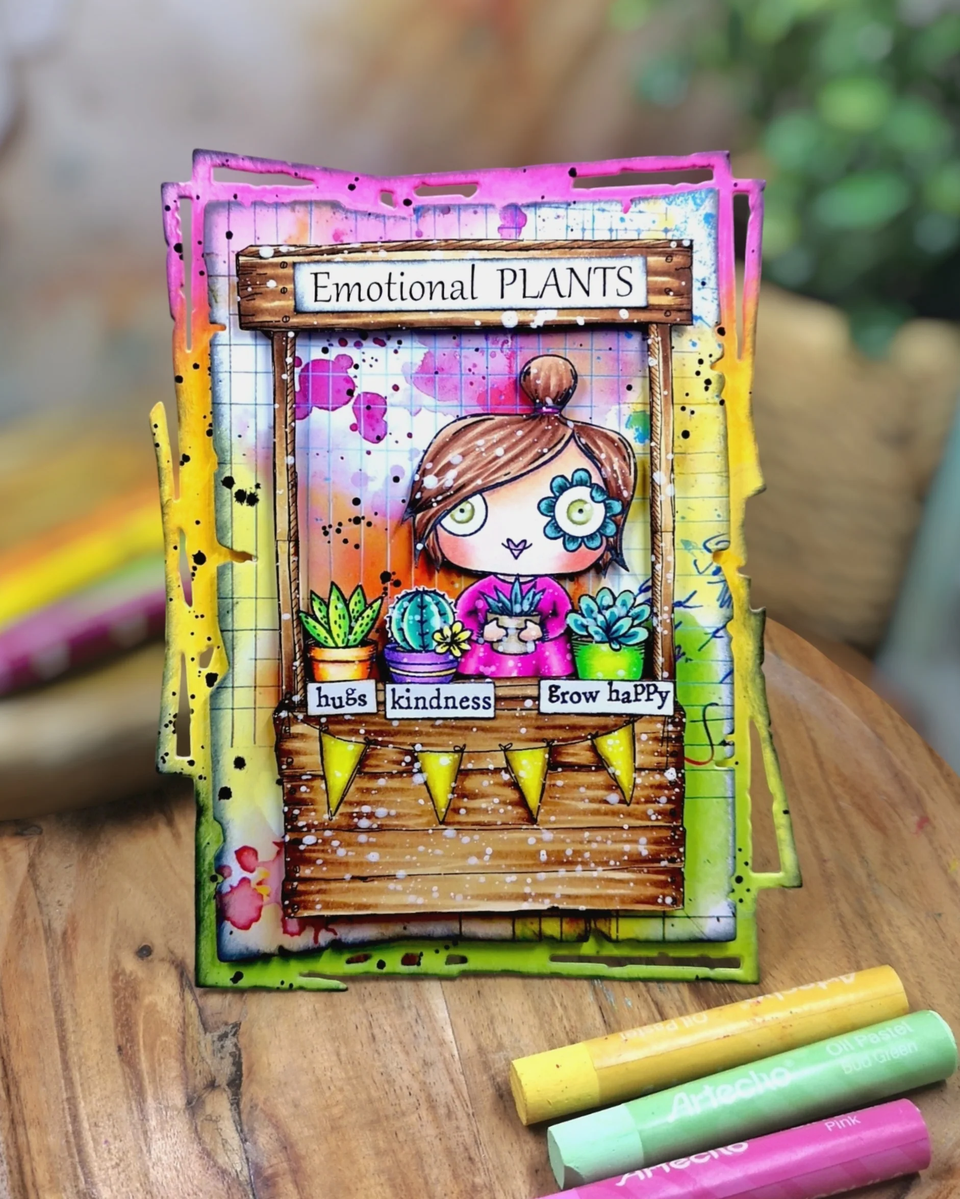 Petals & Ink Stamp Bundle + x12 FREE Limited Character Bio Cards - Image 17