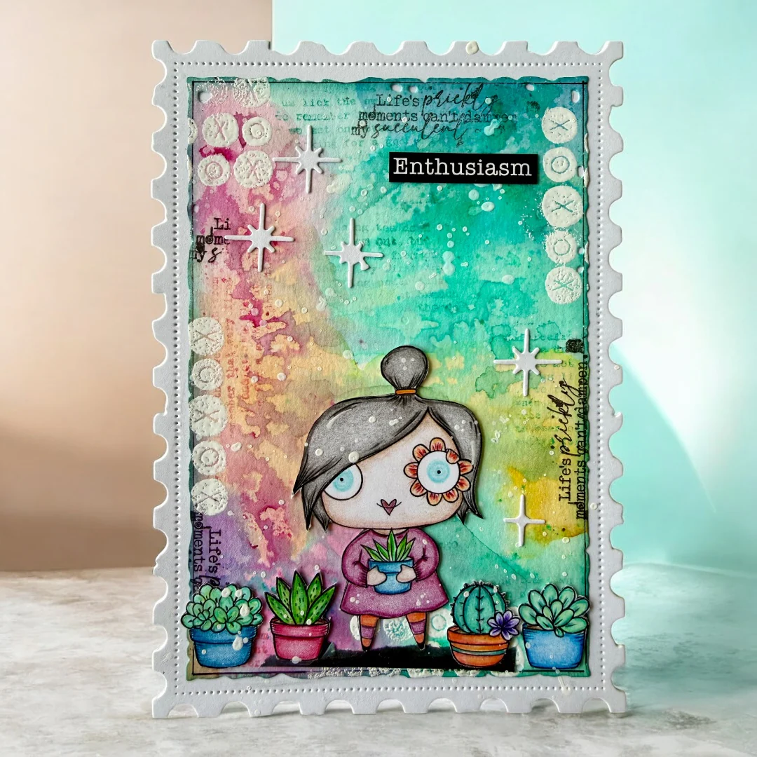 Petals & Ink Stamp Bundle + x12 FREE Limited Character Bio Cards - Image 43