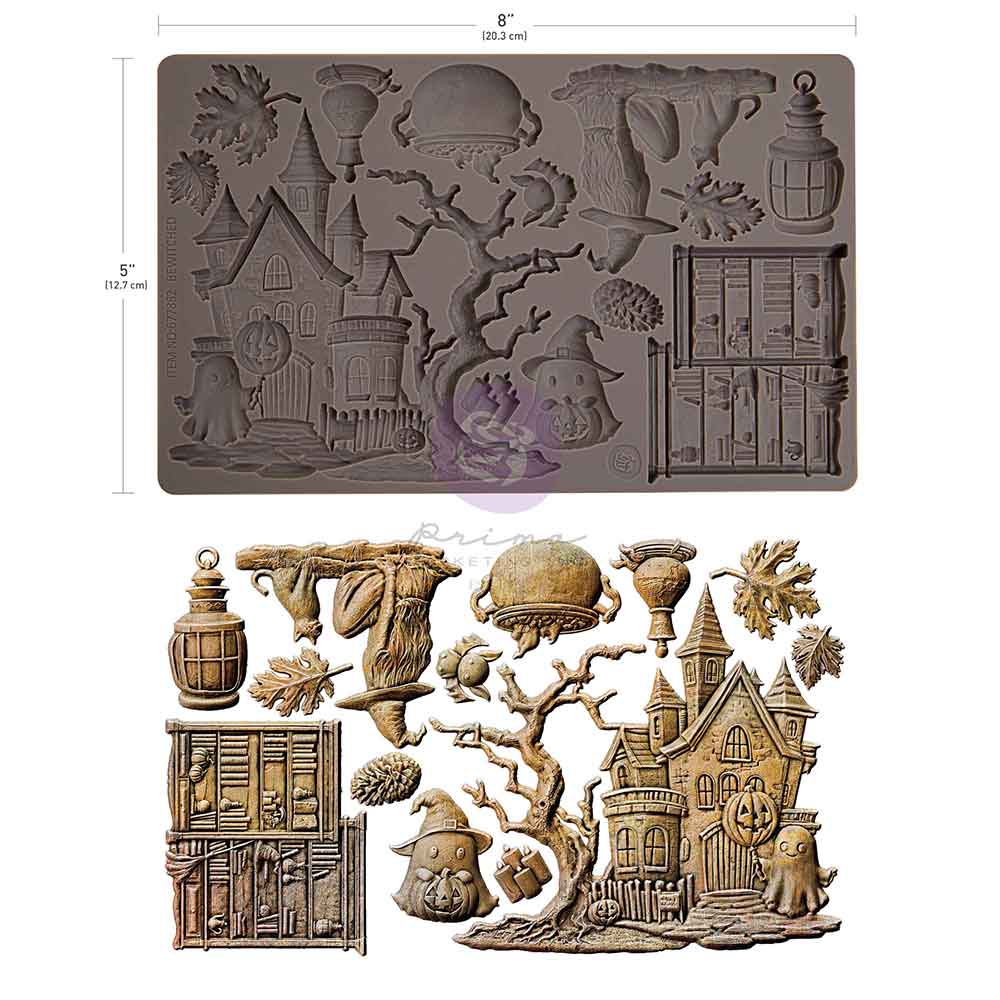 Prima Marketing Bewitched 5x8 Inch Mould