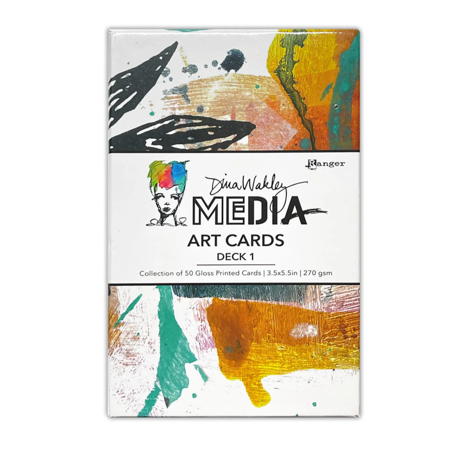 Ranger Dina Wakley MEdia Art Cards