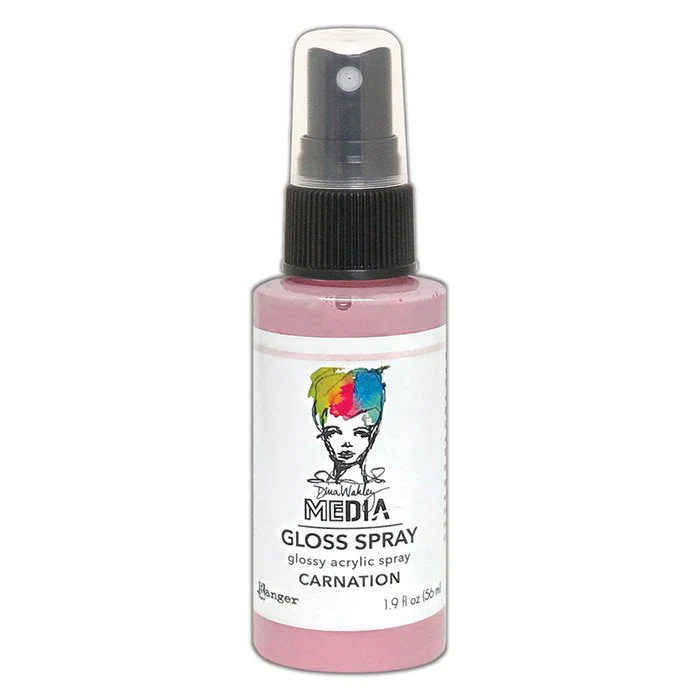 Ranger Dina Wakley Media Gloss Spray Carnation