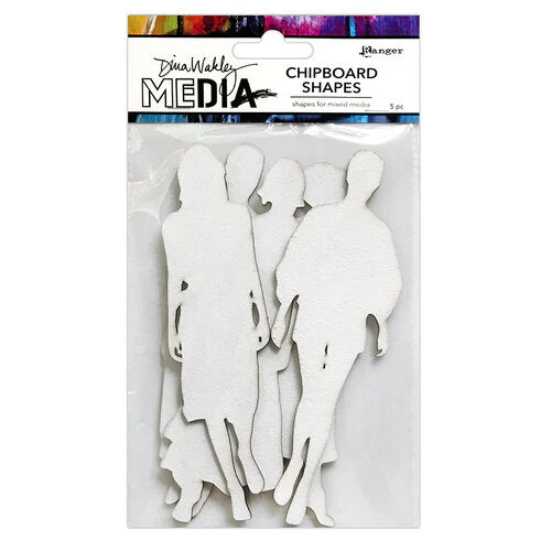Ranger Dina Wakley Media The Women Chipboard Shapes