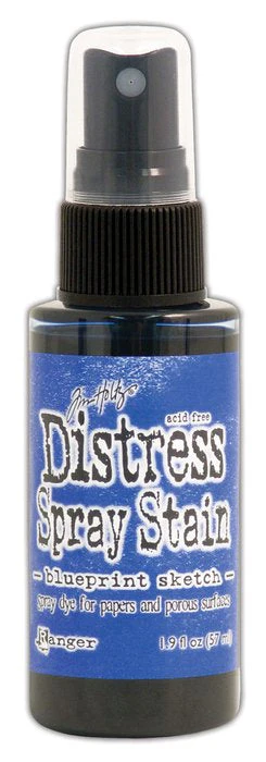 Ranger Tim Holtz Distress Spray Stain Blueprint Sketch