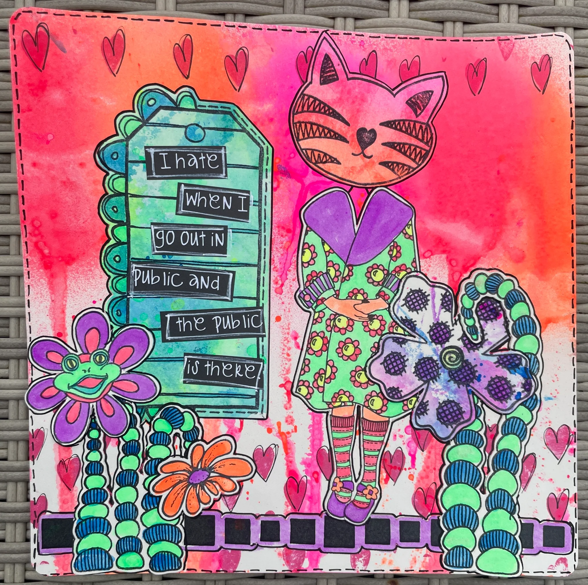 Ranger Dylusions Ink Sprays Strawberry Daiquiri - Image 3