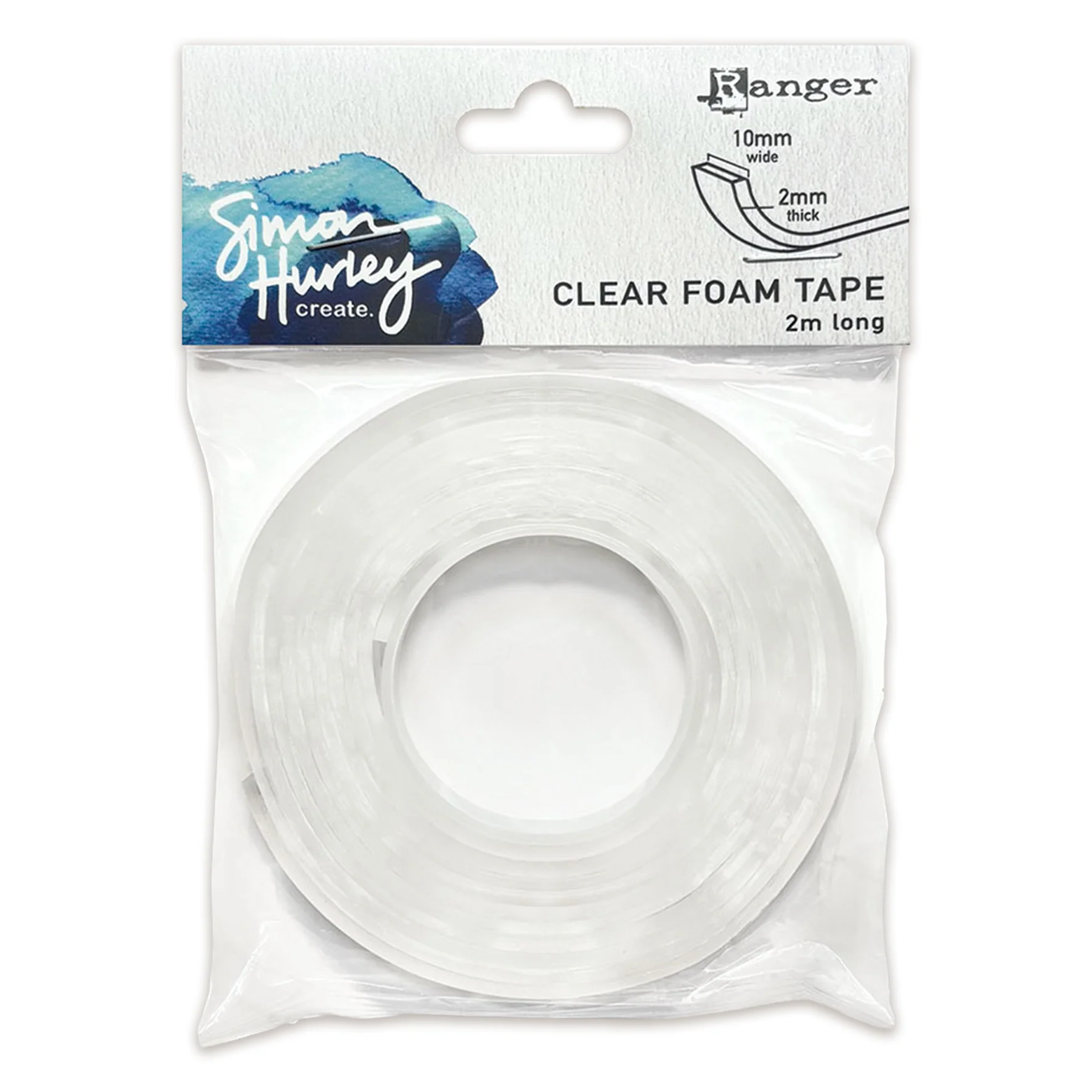 Ranger Simon Hurley create. 3D Clear Foam Double Stick Tape 10mm