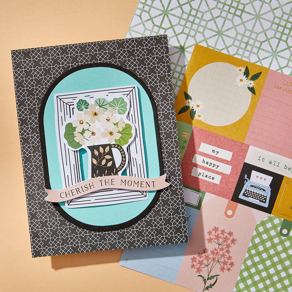 Rosie's Studio Hello It's Me! 6x6 Inch Designer Paper Pad - Image 6