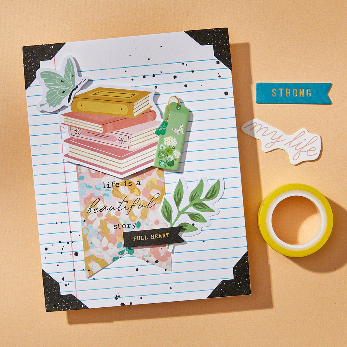 Rosie's Studio Hello It's Me! Cardstock Diecut Ephemera - Image 4
