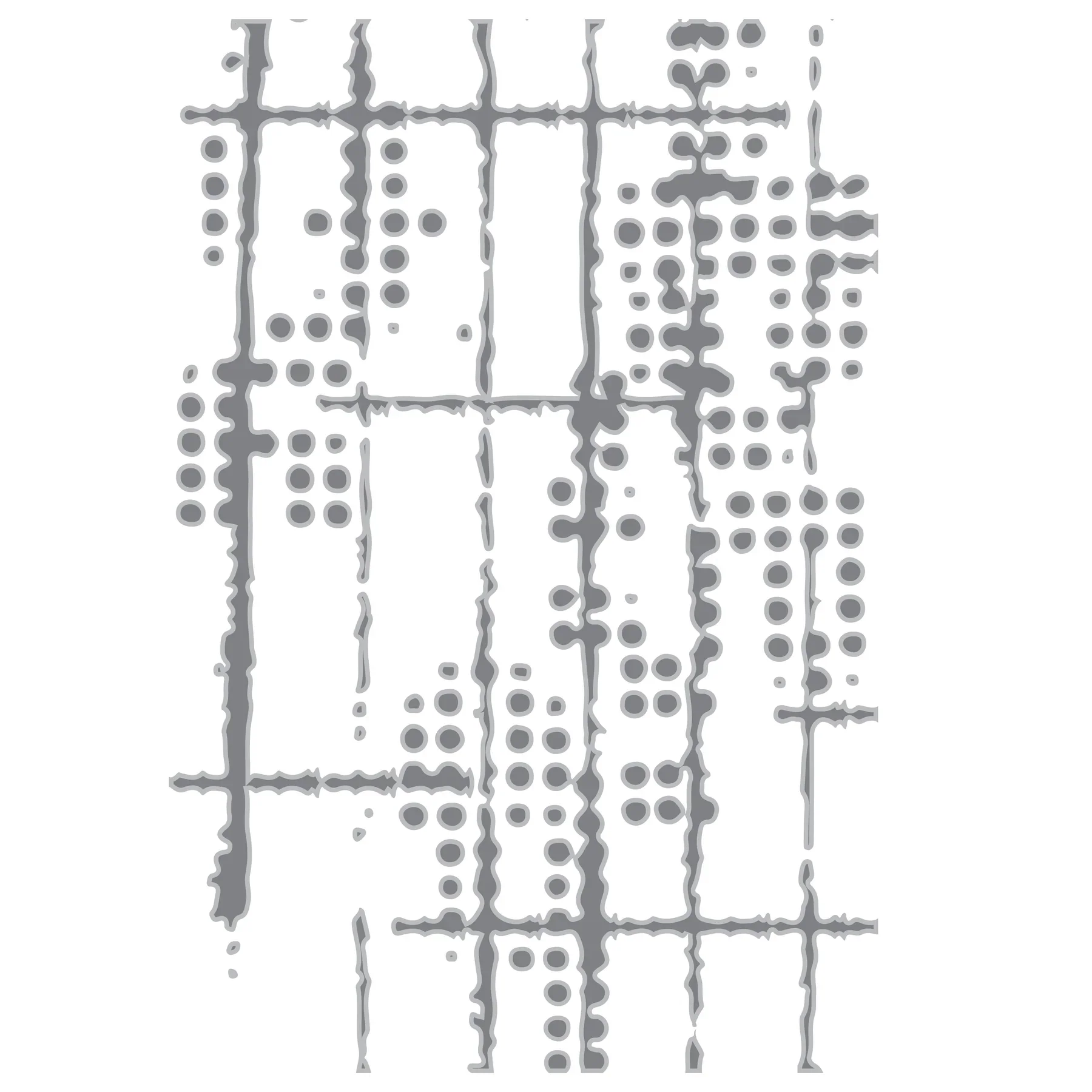 Sizzix Multi-Level Embossing Folder - Dot Matrix by Seth Apter - Image 4