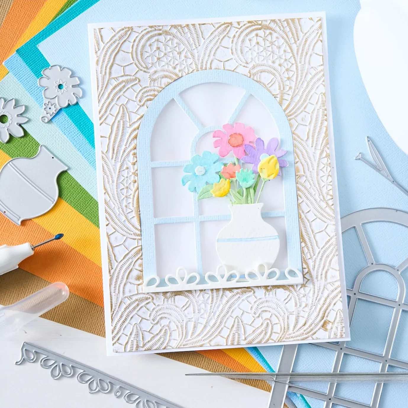 Sizzix Eileen Hull Die & Embossing Folder Bundle - Image 3