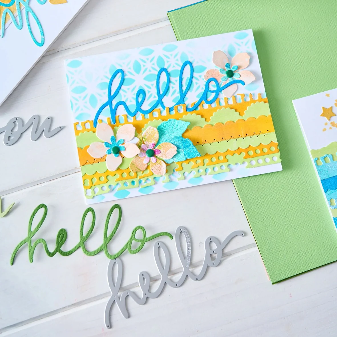 Sizzix • Thinlits 17pcs Die Set Vicki Script 1 by  Vicki Boutin - Image 2