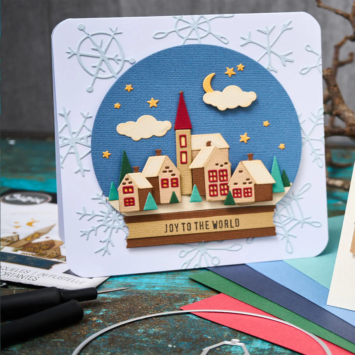 Sizzix Thinlits Die Set 26PK Snowglobe #2 by Tim Holtz - Image 3