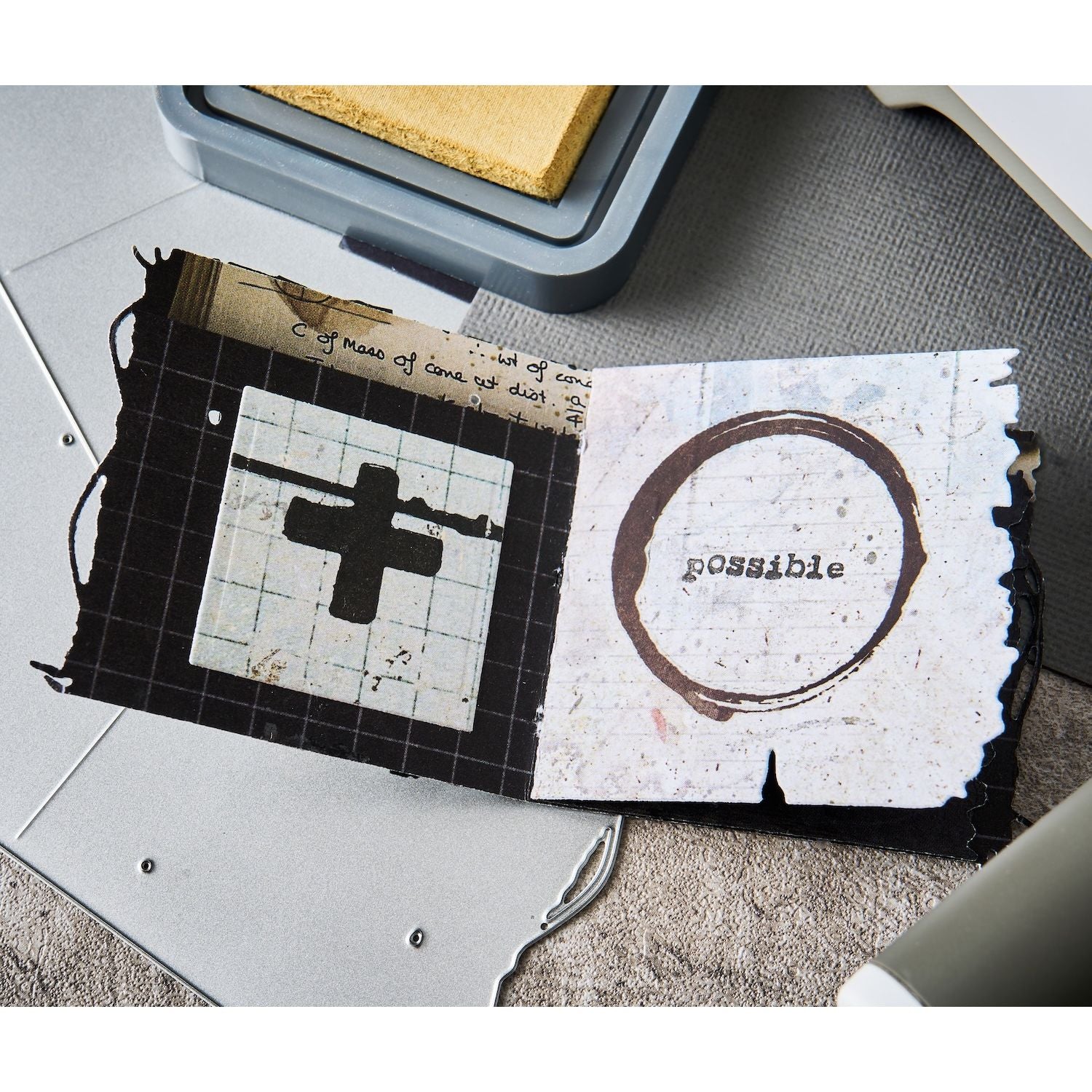 Sizzix Thinlits Die Set 2PK - Mini Page Duo by Seth Apter - Image 3