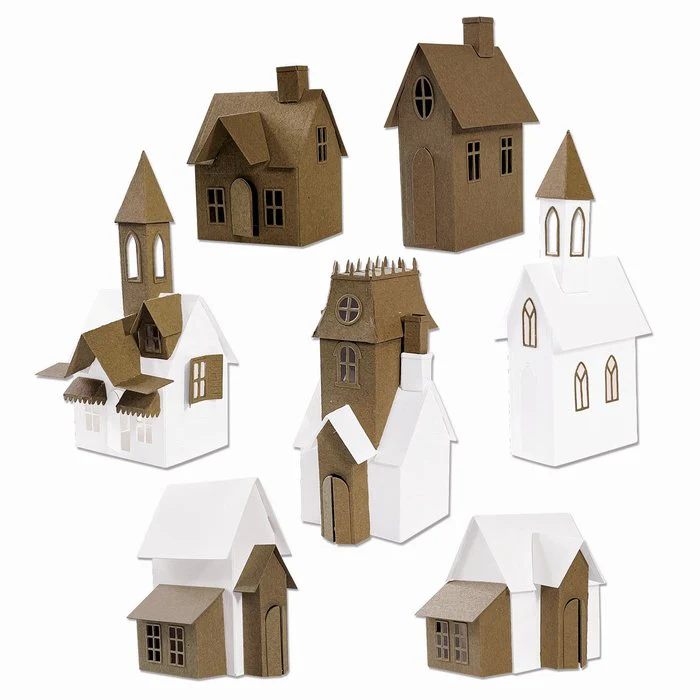 Sizzix Thinlits Village Collection By Tim Holtz