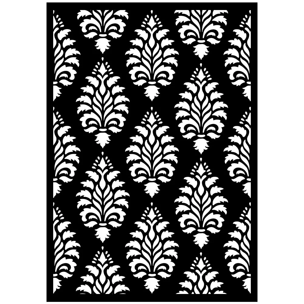 Stamperia Art Stories A3 Big Stencil Tapestry 1 - Image 2