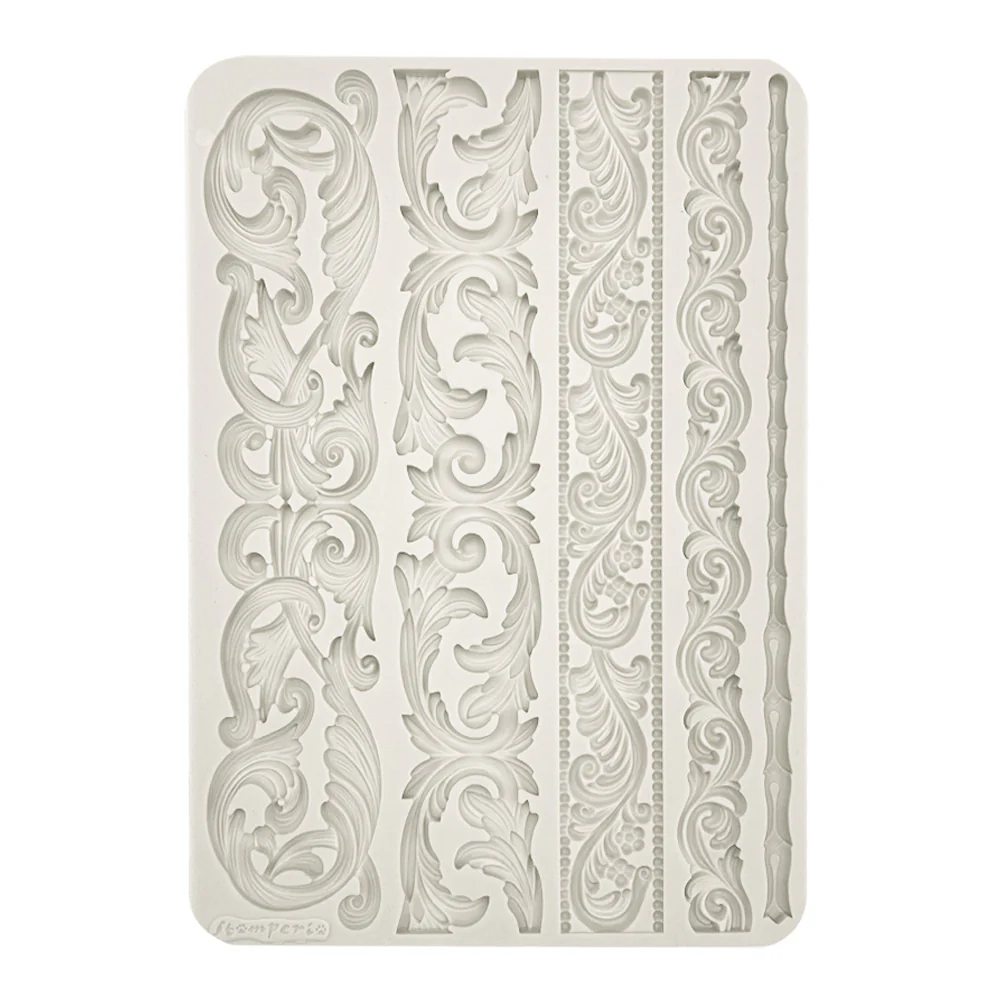Stamperia Art Stories Big A4 Silicon Mould Stripes