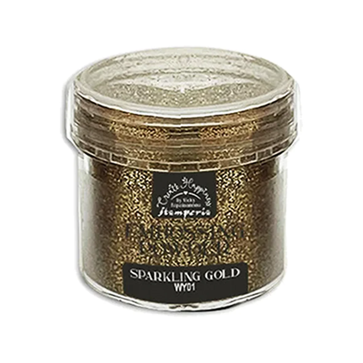 Stamperia Create Happiness Embossing Powder Sparkling Gold 18g