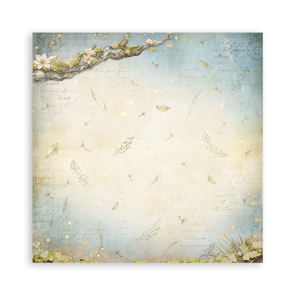 Stamperia Hidden Grove 12x12 Inch Paper Pack Maxi Backgrounds Selection (Single Face) - Image 5