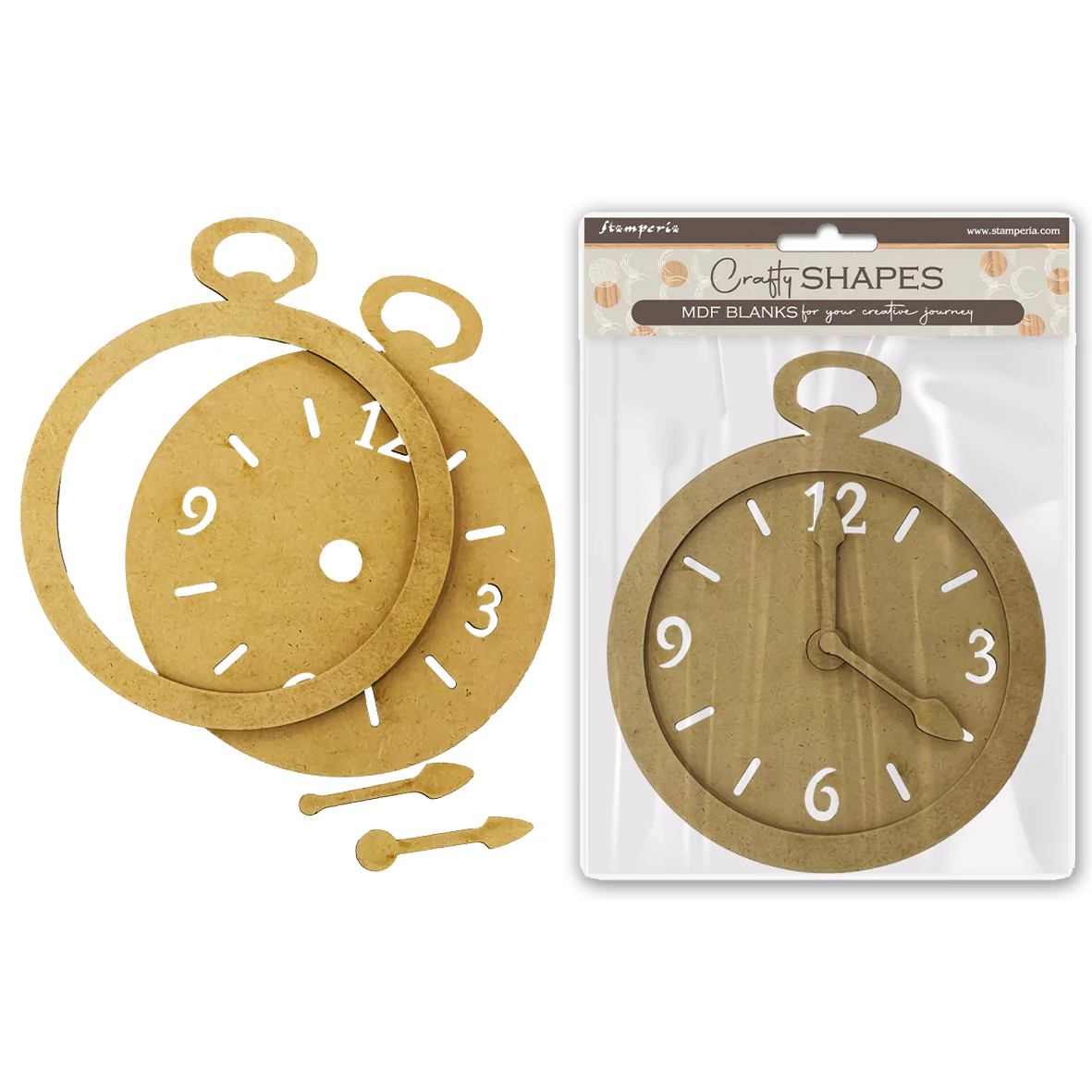 Stamperia MDF Crafty Shapes Blanks Stamperia Master of Magic Clock