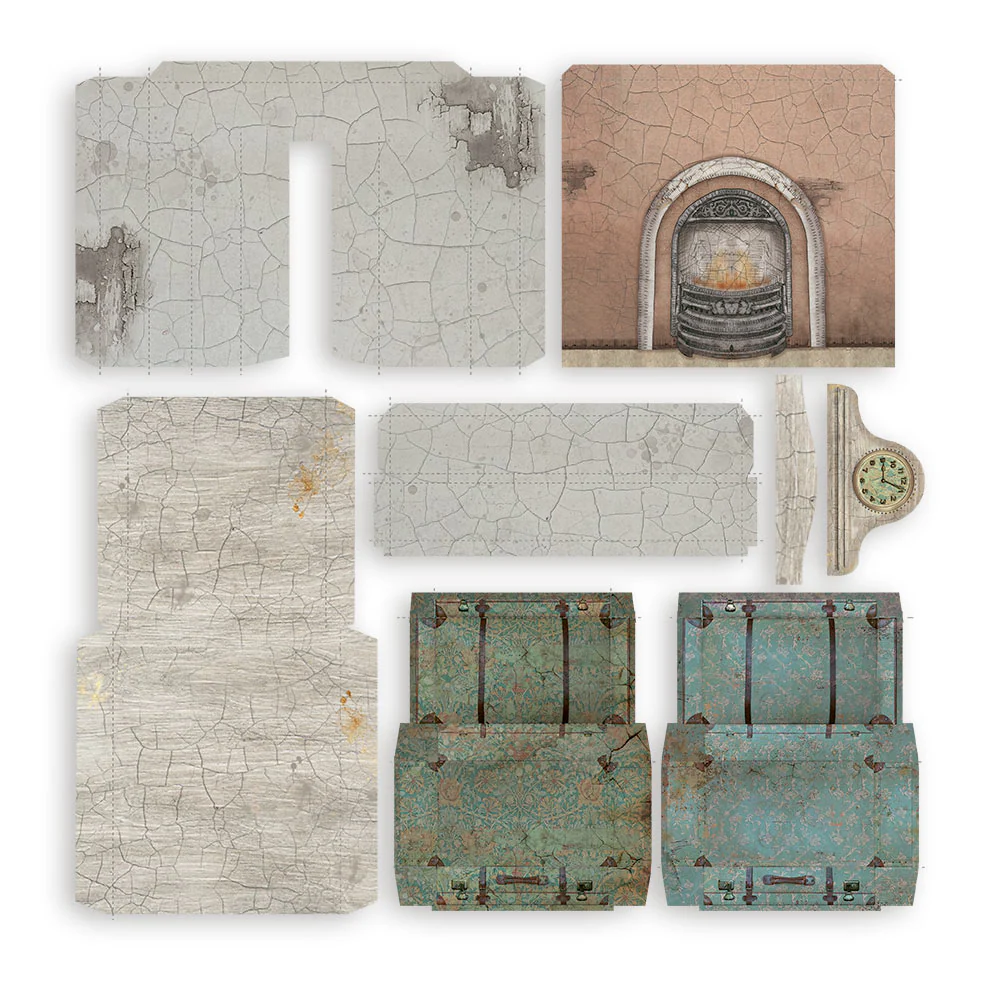 Stamperia Pop Up Kit Lady Vagabond Lifestyle - Image 2