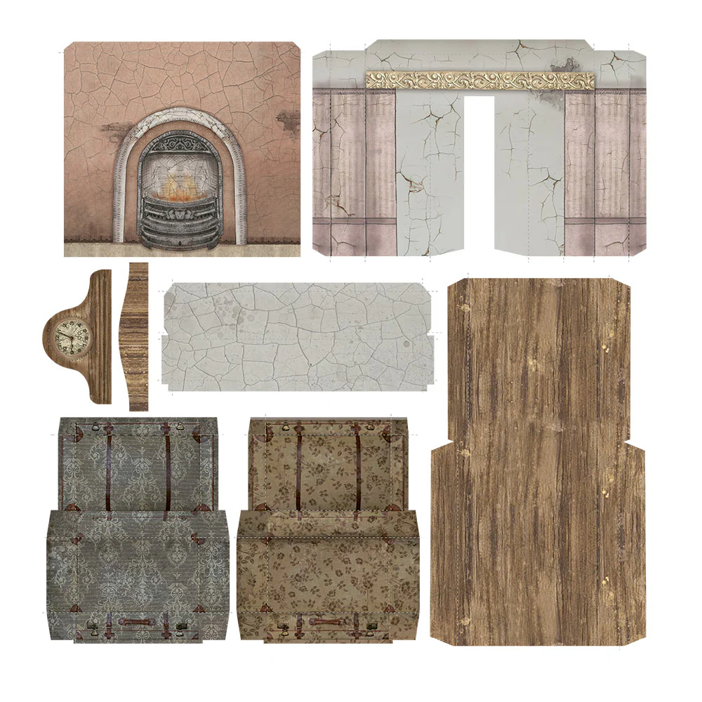 Stamperia Pop Up Kit Lady Vagabond Lifestyle - Image 3
